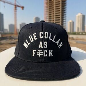 TROLL CO. Black Snapback